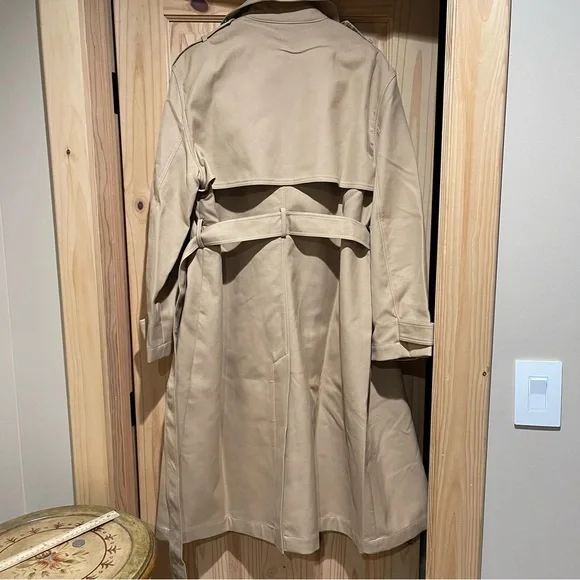 Kitri x Jessie Bush Tan Trench Coat - Picture 7 of 8
